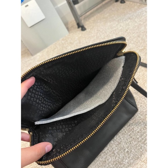 Kate Spade Chester Street Miri Black Pebble Leather Shoulder Bag or Crossbody - Picture 4 of 12